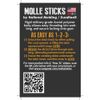 VANQUEST 5" MOLLE Sticks (4 Pack) (Wolf Gray)