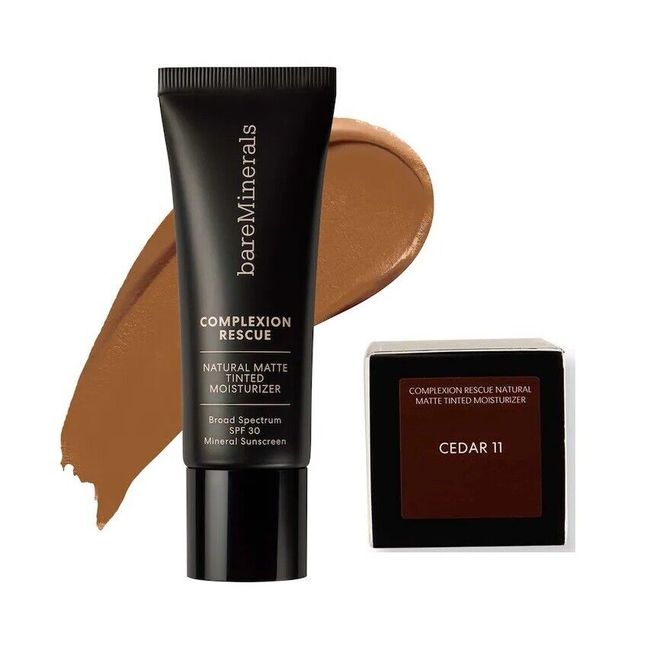 BareMinerals Complexion Rescue Nat. Matte Tint Moisturizer-Ceddar 11,EXP 09/2024