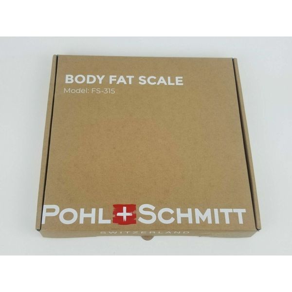 POHL+SCHMITT Switzerland Body Fat Scale Model: FS-315 400lbs/180kg LED Display