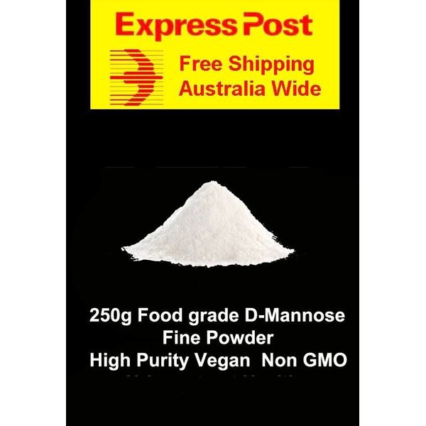 Pure D-Mannose Fine Powder 250g   - sugar -