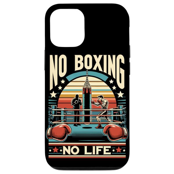 iPhone 15 Boxing No Life Boxing Bag Ring Machine Gear Case