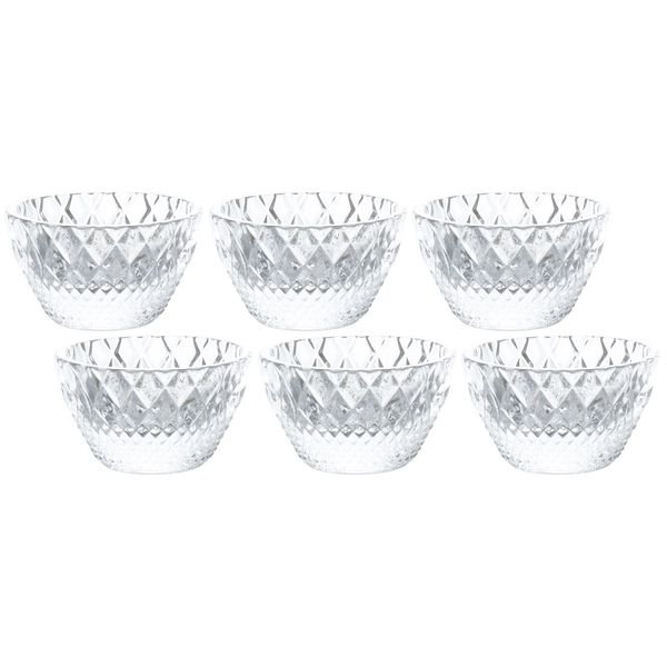 aderia Crystal Glass 小鉢 Beans Set of 6 °F77690