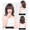 TefuRe Wig Medium Long Bangs Wig Women H-6132-BkLt