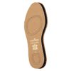 [Pedac] Domestic Genuine Insole Insole Cushion Shock Absorption Deodorizing Moisture Absorption Breathable Lightweight Thin Shoes Leather Leather Full Insole Beige 34/35 (Women's 22.5 - 23.0)