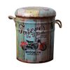 Manabe Decor Hearts Antique Stool Forever