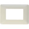 BTicino 3 Module Faceplate, beige, AM4803BCD