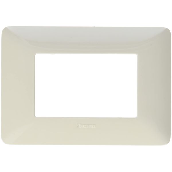 BTicino 3 Module Faceplate, beige, AM4803BCD