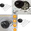 Universal Sink Plug - 2 Pcs Stainless Ball Chain Drain Stopper for Kitchen and Bath