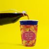 Personalized Fall Leaves Party Cup Sleeve - without bottom