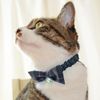 Ribbon Scrunchie Collar Tartan CH Green S
