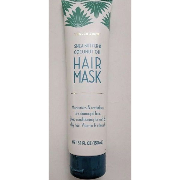 Trader Joe's Shea Butter & Coconut Oil Hair Conditioner 5.1 oz Vitamin E Repair