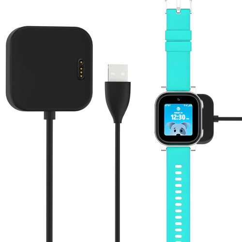 sylacor Charger Compatible with AT&T Amigo Jr Watch with 3.3 Feet Charger Cable (Black)