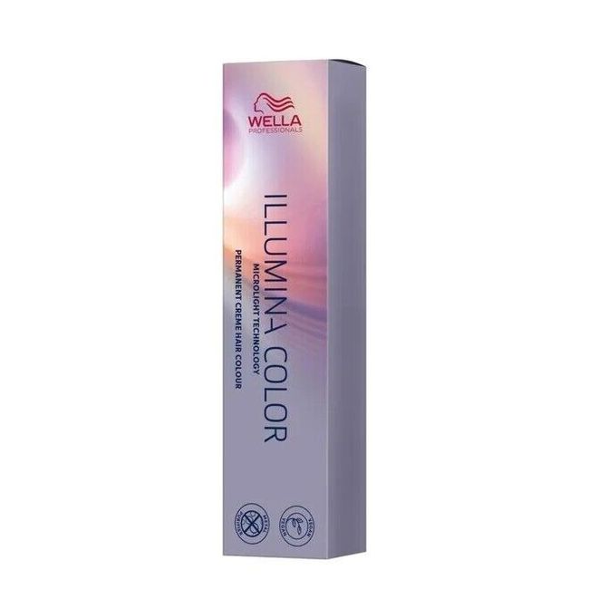 Wella Illumina Permanent Hair Color 10/81 Lightest Blonde / Pearl Ash, 2 oz