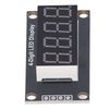 TM1637 Digital Tube Display Module 4 Digit 7 Segment Display Board LED Display Replacement with Pin Header Green MRA110E