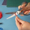 Fonzell Super Cut Scissors - Titanium Coating, Ergonomic Design, 20.5 cm