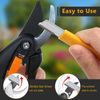 Windspeed 2PCS Garden Tool Sharpener, Sharpener Stone for Garden Tool Sharpener, Scissor Sharpener for Gardening Pruner Sharpening