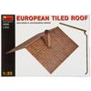 Miniart 1:35 Scale European Tiled Roof Plastic Model Kit