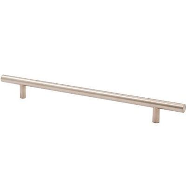 Bar Cabinet Pull, 224 Millimeters, 304mm Overall Length, Satin Stainless Steel b