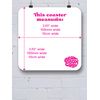 Bold & Bright - Funny Coaster For Him - Novelty Gift - Sold By Brainbox Candy