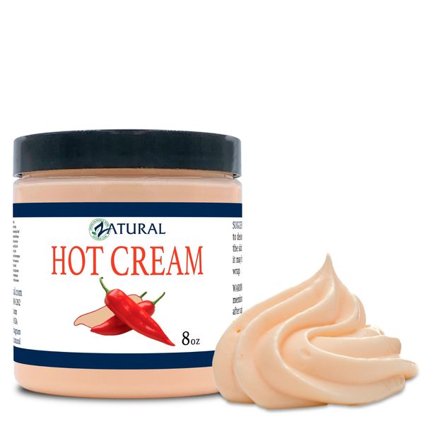 Hot Cream | Cellulite Cream | Muscle Rub (8 Ounce)