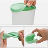 8 Pack Ice Cream Containers, 1 Quart Freezer Storage Tubs with Silicone Lids