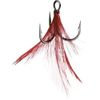 VMC Dressed X-Rap Treble Black Nickel Red/White #6