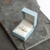 Heritage Unisex Sterling Silver Celtic Open Knotwork Edged Ring