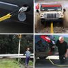 6' x 2" Heavy Duty Nylon Flat Lifting Sling Strap Eye Polyester Webbing 9000LBS
