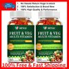 Fruits & Veggies 2×60 Fruit & Veggie Supplement Gummies Vitamins  & Minerals