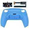 eXtremeRate PS5 Controller BDM-010 & BDM-020 Solid Color Plastic RISE4 Remap Kit with Programmable Rear Paddle Rubber Grip, Upgrade Board for PS5 Controller, Redesigned Back Case & 4 Back Buttons -