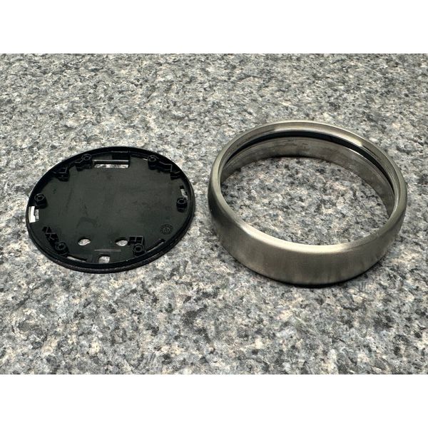 Google Nest 3rd Generation Thermostat - Stainless Steel RING & INSERT PARTS ONLY