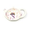 The Leonardo Collection Bees Teabag Tidy, Melamine, White, One