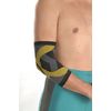 Solace Care High Performance Elasticated Compressive Elbow Support - Multi-Directional Elastic Knitting - Support for Sprained, Stiff or Aching Elbow - Edge Trim Technology (Unisex) (Small)