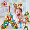 Magnetic building blocks - 48PCS educational learning, motricity and creative, Mobile or fixed magnetic construction