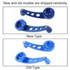 Gorgeri 2Pcs Window Crank, Alloy Window Handle Riser Winder Crank Handle Fit for Car(Blue)