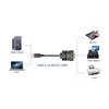 DSD TECH SH-RS232M USB-C auf RS232 DB9 Serielles Kabel mit FTDI-Chip für Windows Linux Mac