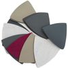 Boxonly Silicon Carbide Triangular Sandpaper fit 3-1/2" Oscillating Multi-Tool (Dry/Wet) Use 600 Grit 8pcs