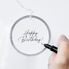 Avery Metal Rim Key Tags, 2.25" Diameter Tag, Includes Strings, White, 500 Tags (14316)
