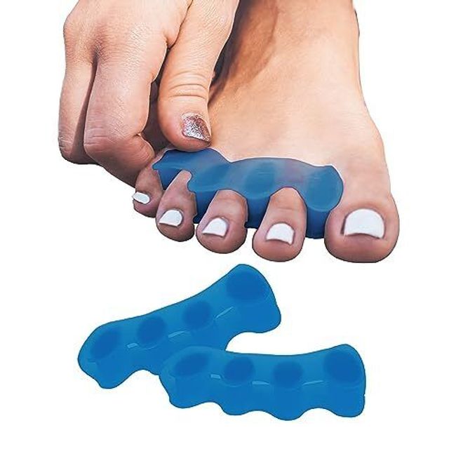 Toe Spacers for Comfort & Alignment | Toe Separators to Relieve Foot Pain & C...