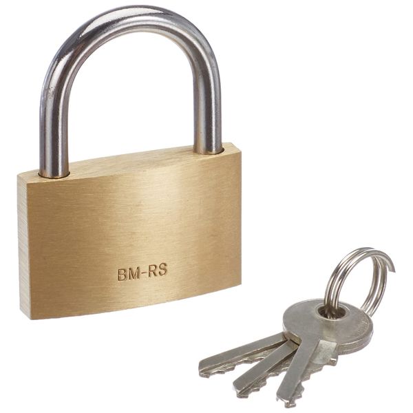 Mannesmann Brass Padlock, M, M 413-40