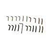 Lisle 49460 Snap Ring Pliers Tip Set - 10 Pair