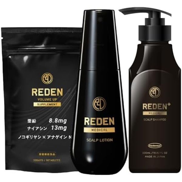 Reden Hair Growth Shampoo Supplement Set