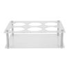 Mind Reader Acrylic 6 Compartment Bottle Organizer Holder Clear