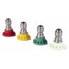 Raptor Blast 4pc 1/4" Stainless Steel Quick Connect Nozzle Kit 5.5