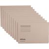 Officely Foolscap Document Wallets 285gsm - Buff (Pack of 10)