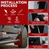 Mud Flaps Fender Splash Guards Mudflap Mudguards For Chevrolet C/K 1500 2500