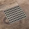 EliteKoopers 1Pcs Stainless Steel Square Rustproof Drain Cover Leaf Guard Grid Plate