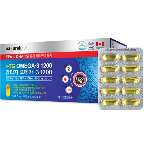 Natural Plus Altige Omega 3 1200 180 Capsules