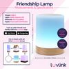 LuvLink Friendship Lamp v2 Extended WiFi Range - Simple Bluetooth Setup (Single)
