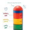 KADAMS Time Tracker Visual Timer for Kids with Audio Alarm and Pause Function, 24hr Countdown Clock, Stoplight Traffic Light, Time Management Tool for Classroom Teachers,Navy Blue